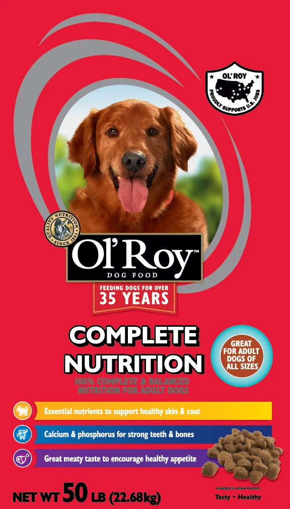 53 lb. Complete Nutrition Adult Dog Food O32543