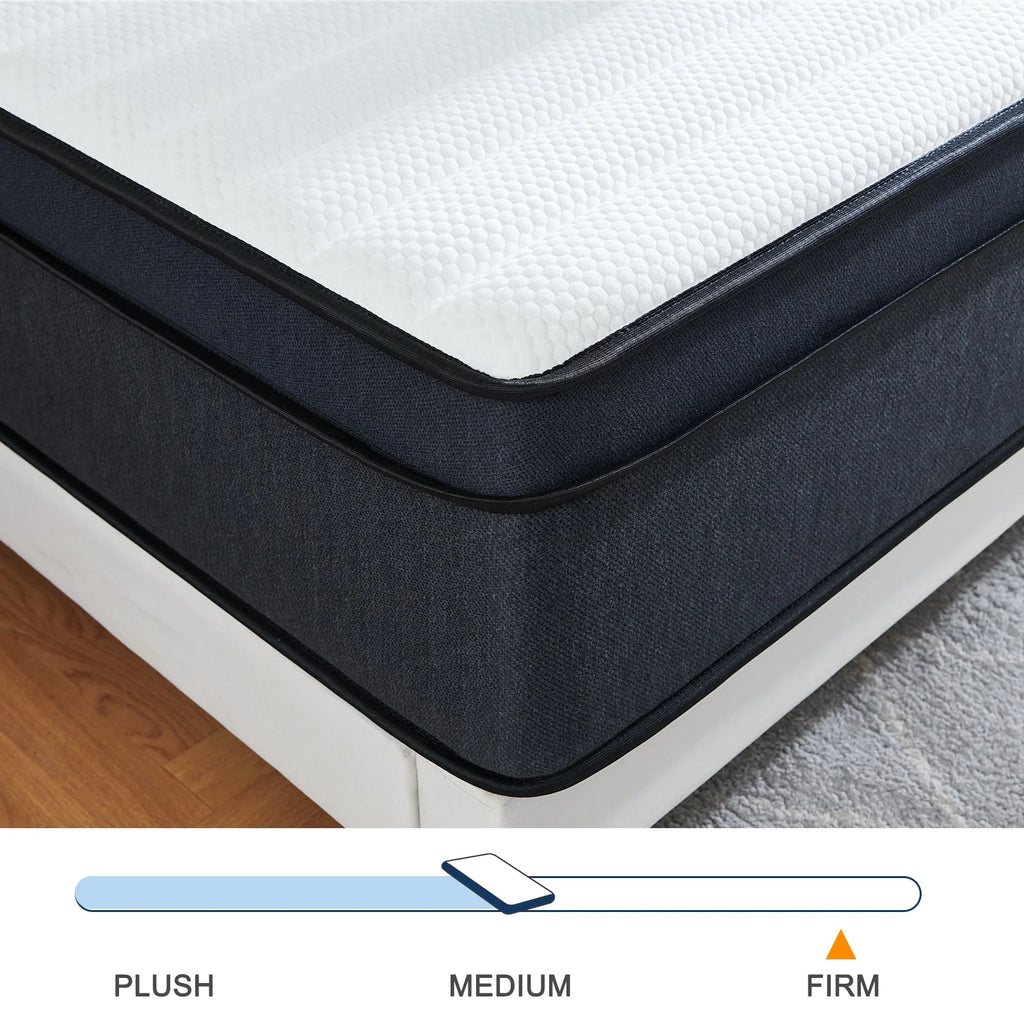 10 inch Medium Firm Hybrid Innerspring Mattress G9721