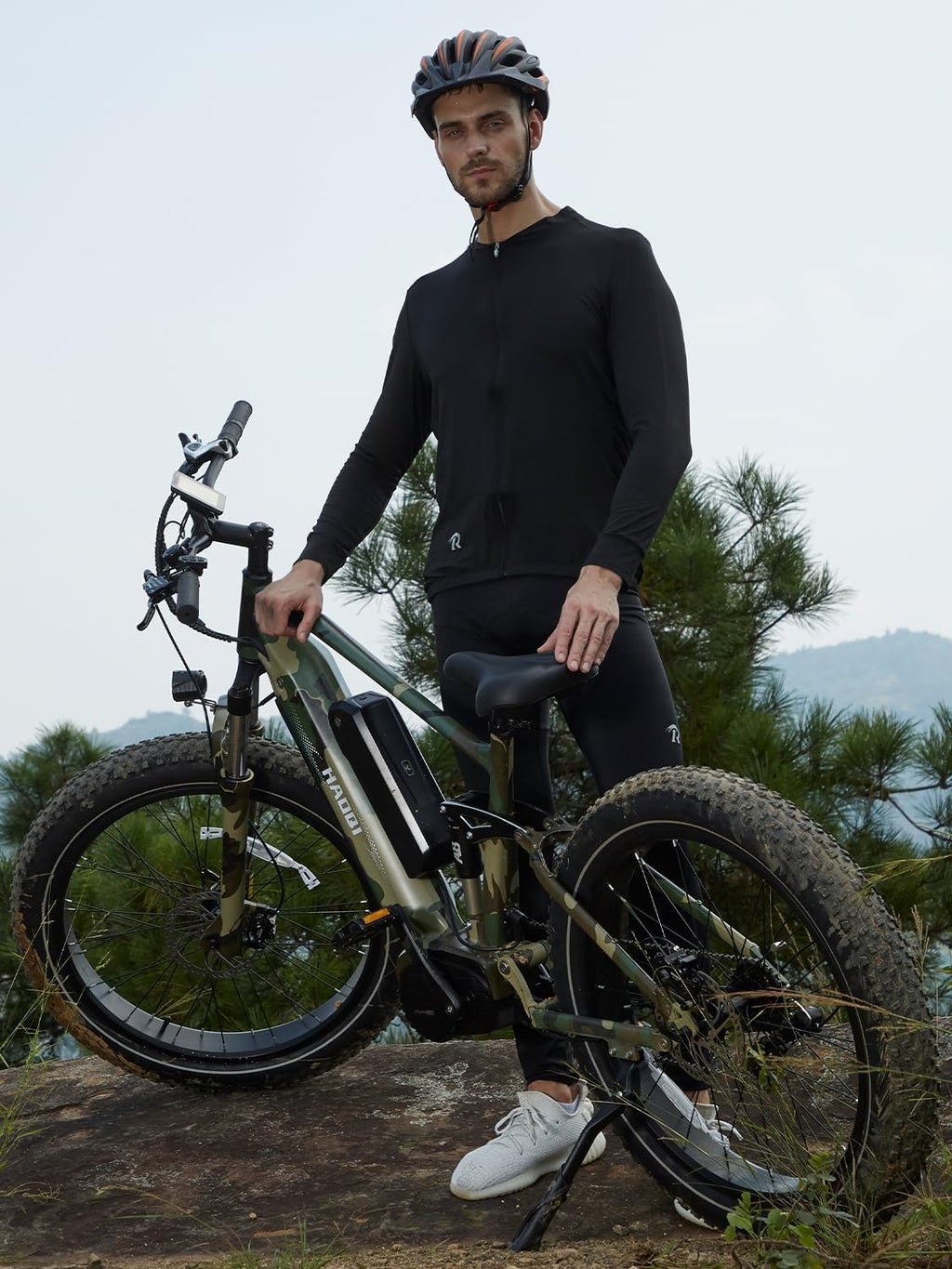 1000W Full Suspension Electric Mountain Bike with 48V 22AH Dual Removable Battery W535