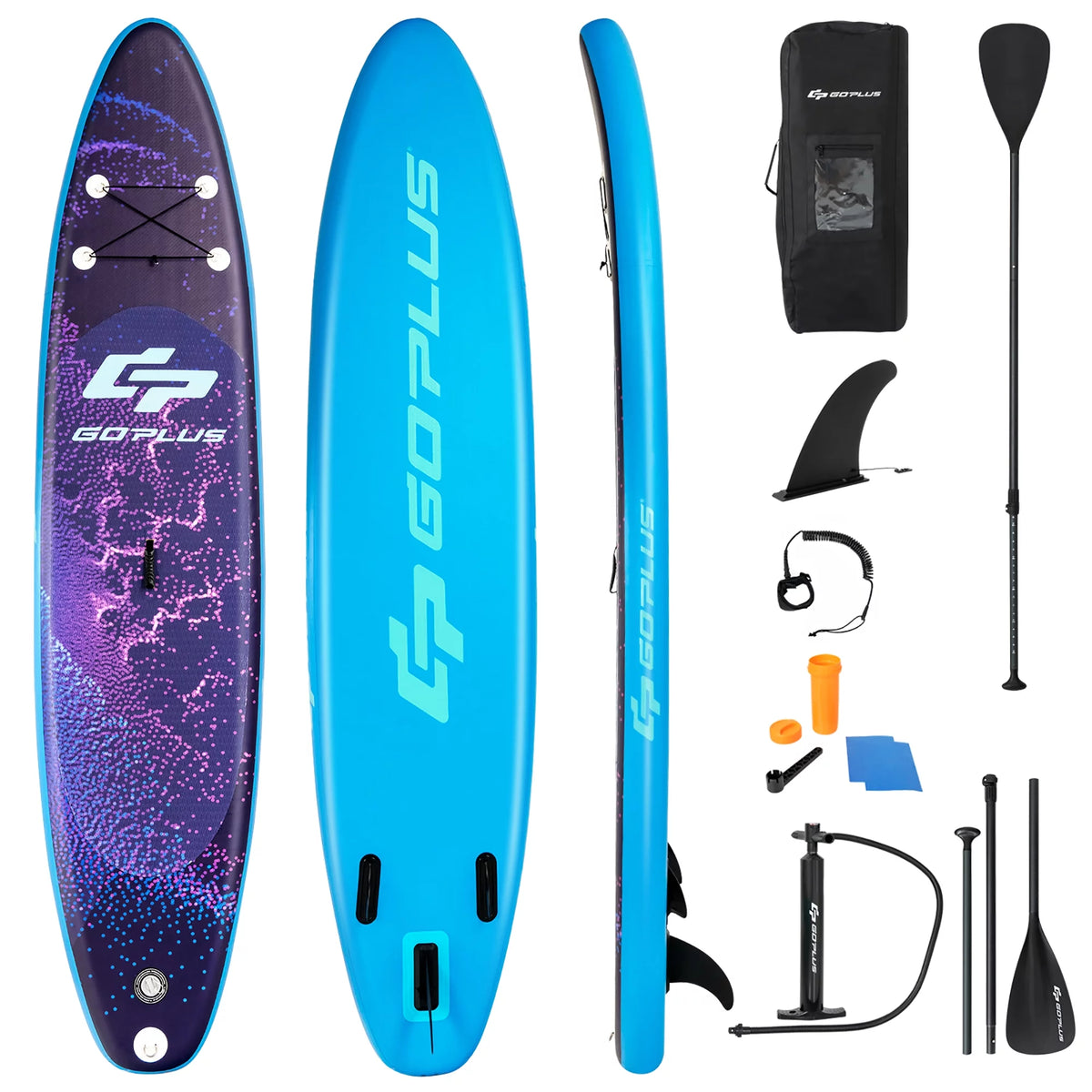 10.5' Inflatable Stand Up Paddle Board with Bag P714236